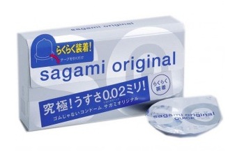 Ультратонкие презервативы Sagami Original QUICK - 6 шт. - Sagami - купить с доставкой в Химках