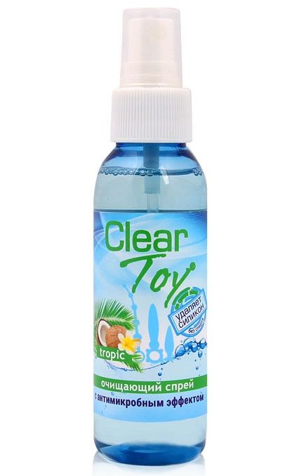 Очищающий спрей для игрушек CLEAR TOY Tropic - 100 мл. - Биоритм - купить с доставкой в Химках