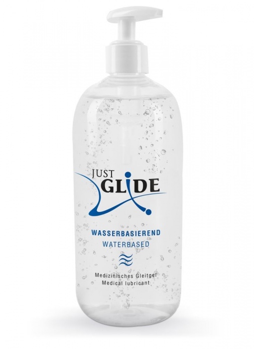 Гель-смазка на водной основе Just Glide с дозатором - 500 мл. - Orion - купить с доставкой в Химках