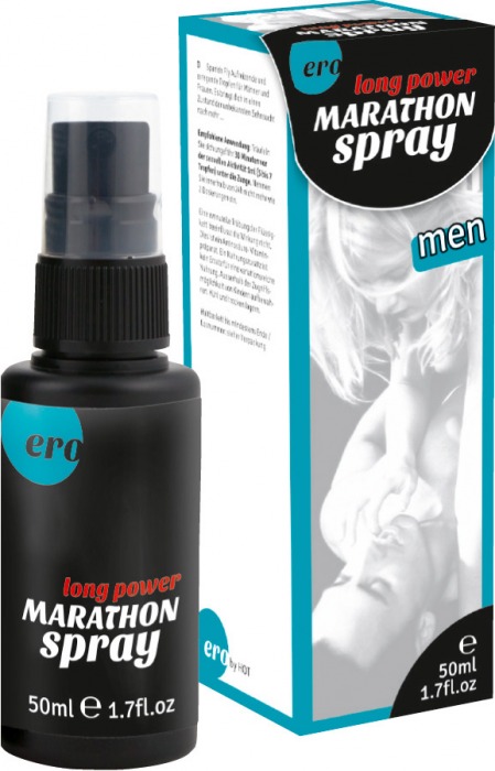 Пролонгирующий спрей для мужчин Long Power Marathon Spray - 50 мл. - Ero - купить с доставкой в Химках