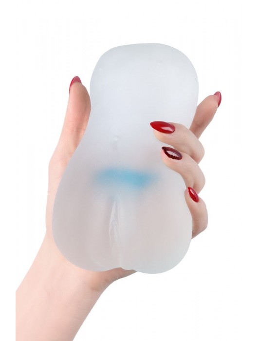 Прозрачный реалистичный мастурбатор Juicy Pussy Hot Crystal - ToyFa - в Химках купить с доставкой