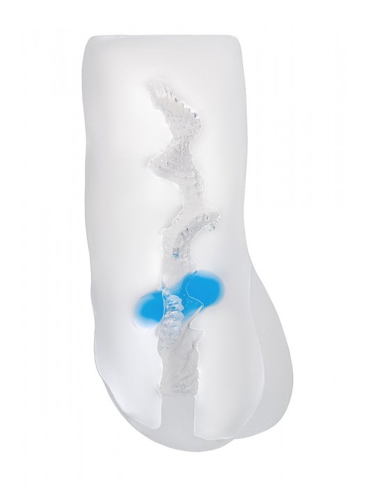 Прозрачный реалистичный мастурбатор Juicy Pussy Hot Crystal - ToyFa - в Химках купить с доставкой