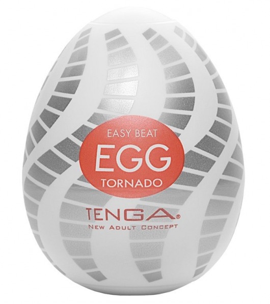 Мастурбатор-яйцо EGG Tornado - Tenga - в Химках купить с доставкой