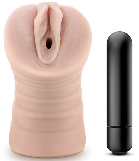 Телесный мастурбатор-вагина Rain - Blush Novelties - в Химках купить с доставкой