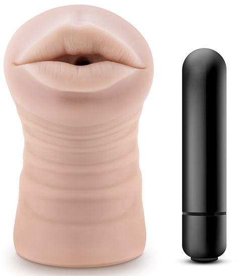 Телесный мастурбатор-ротик Skye - Blush Novelties - в Химках купить с доставкой