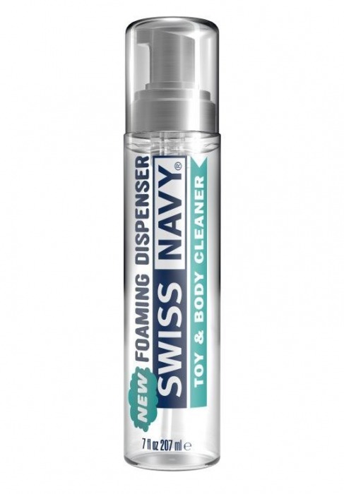 Очищающая пенка для игрушек и тела Swiss Navy Toy   Body Cleaner Foamer - 207 мл. - Swiss navy - купить с доставкой в Химках