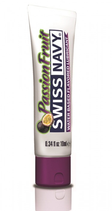 Лубрикант Swiss Navy Passion Fruit Lube с ароматом маракуйи - 10 мл. - Swiss navy - купить с доставкой в Химках