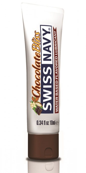 Лубрикант с ароматом шоколада Swiss Navy Chocolate Bliss Lube - 10 мл. - Swiss navy - купить с доставкой в Химках