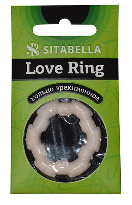 Фигурное эрекционное кольцо из киберкожи - Sitabella - в Химках купить с доставкой