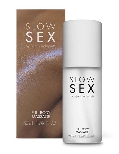 Массажный гель Slow Sex Full Body Massage - 50 мл. - Bijoux Indiscrets - купить с доставкой в Химках