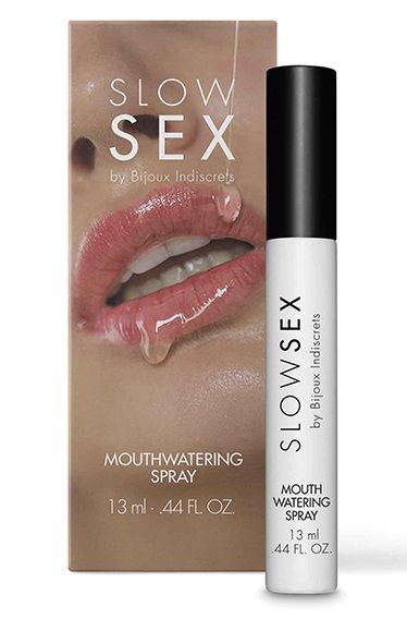 Спрей для усиления слюноотделения Slow Sex Mouthwatering Spray - 13 мл. - Bijoux Indiscrets - купить с доставкой в Химках