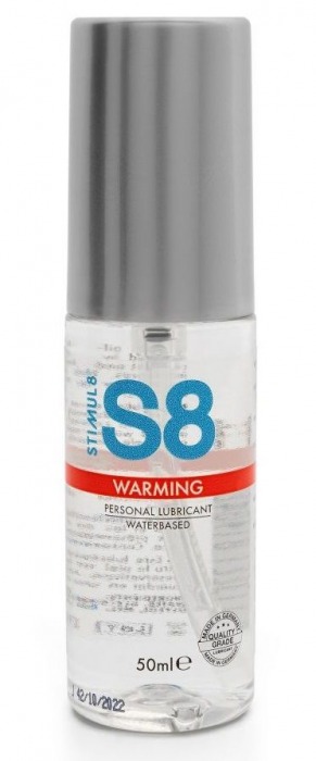 Cогревающий лубрикант на водной основе Stimul8 Warming Lube - 50 мл. - Stimul8 - купить с доставкой в Химках