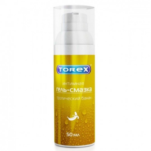 Гель-смазка на водной основе Torex  Тропический банан  - 50 мл. - Torex - купить с доставкой в Химках
