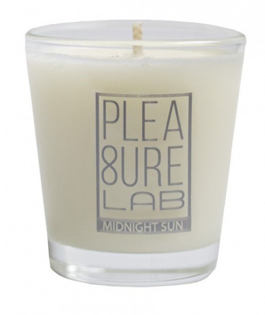 Массажная свеча Midnight Sun с ароматом инжира - 50 мл. - Pleasure Lab - купить с доставкой в Химках