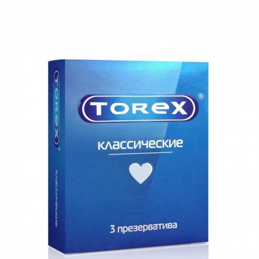 Гладкие презервативы Torex  Классические  - 3 шт. - Torex - купить с доставкой в Химках