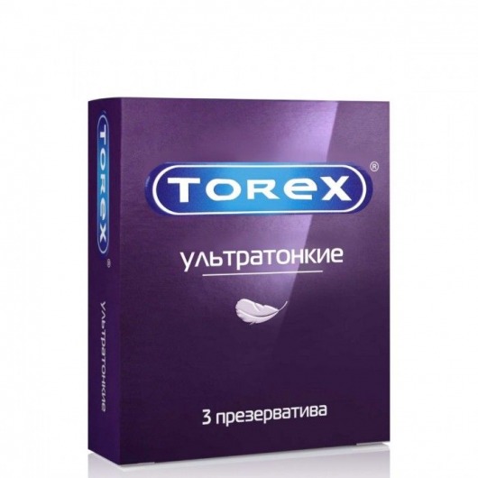 Презервативы Torex  Ультратонкие  - 3 шт. - Torex - купить с доставкой в Химках