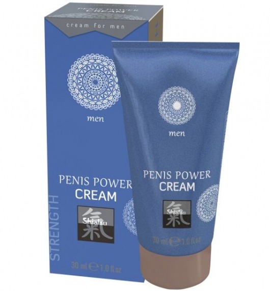 Возбуждающий крем для мужчин Penis Power Cream - 30 мл. - Shiatsu - купить с доставкой в Химках