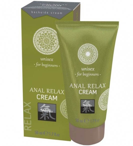 Анальный крем Anal Relax Cream - 50 мл. - Shiatsu - купить с доставкой в Химках