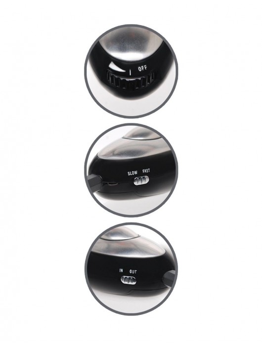 Черные электрические зажимы для сосков Shock Therapy Nipple Clamps - Pipedream - купить с доставкой в Химках