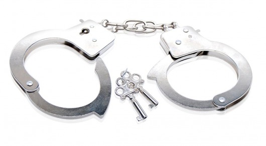 Металлические наручники Beginner s Metal Cuffs - Pipedream - купить с доставкой в Химках
