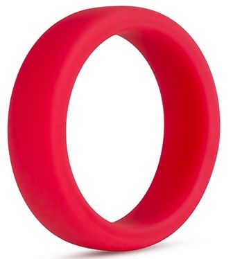 Красное эрекционное кольцо Silicone Go Pro Cock Ring - Blush Novelties - в Химках купить с доставкой