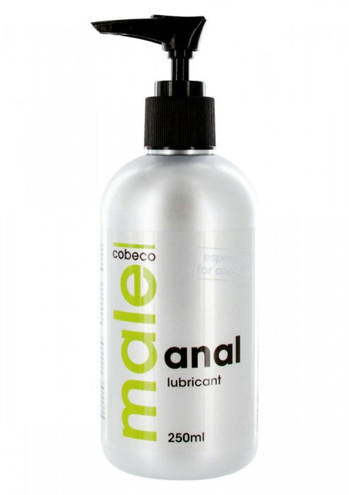 Анальный лубрикант MALE Cobeco Anal Lubricant - 250 мл. - Cobeco - купить с доставкой в Химках