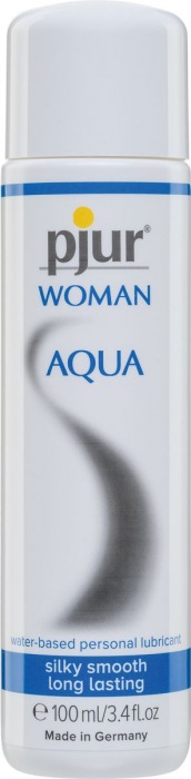Лубрикант на водной основе pjur WOMAN Aqua - 100 мл. - Pjur - купить с доставкой в Химках