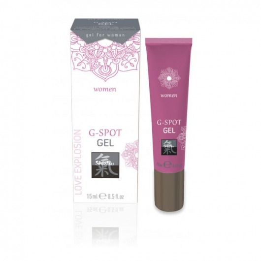 Возбуждающий интимный гель G-SPOT GEL - 15 мл. - Shiatsu - купить с доставкой в Химках