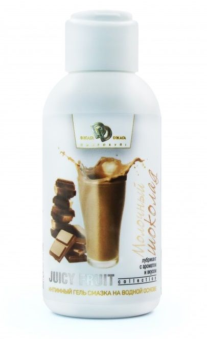 Интимный гель-смазка JUICY FRUIT с ароматом молочного шоколада - 100 мл. - БиоМед - купить с доставкой в Химках