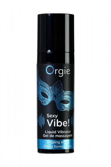 Гель для массажа ORGIE Sexy Vibe Liquid Vibrator с эффектом вибрации - 15 мл. - ORGIE - купить с доставкой в Химках