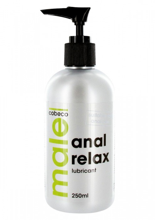 Анальный лубрикант MALE Cobeco Anal Relax Lubricant - 250 мл. - Cobeco - купить с доставкой в Химках