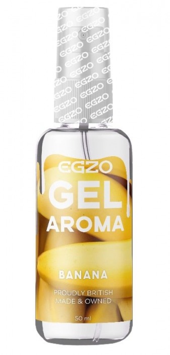 Интимный лубрикант EGZO AROMA с ароматом банана - 50 мл. - EGZO - купить с доставкой в Химках
