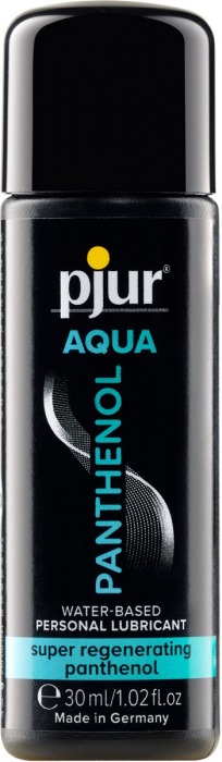 Лубрикант на водной основе с пантенолом pjur AQUA Panthenol - 30 мл. - Pjur - купить с доставкой в Химках