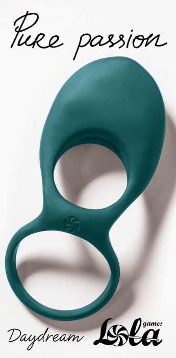 Зеленое эрекционное виброкольцо Daydream - Lola Games - в Химках купить с доставкой