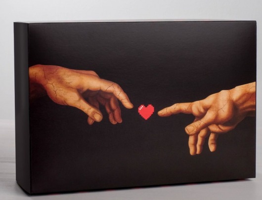 Складная коробка Love - 16 х 23 см. - Сима-Ленд - купить с доставкой в Химках