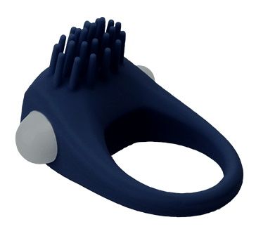 Синее эрекционное виброкольцо STIMU RING - Dream Toys - в Химках купить с доставкой