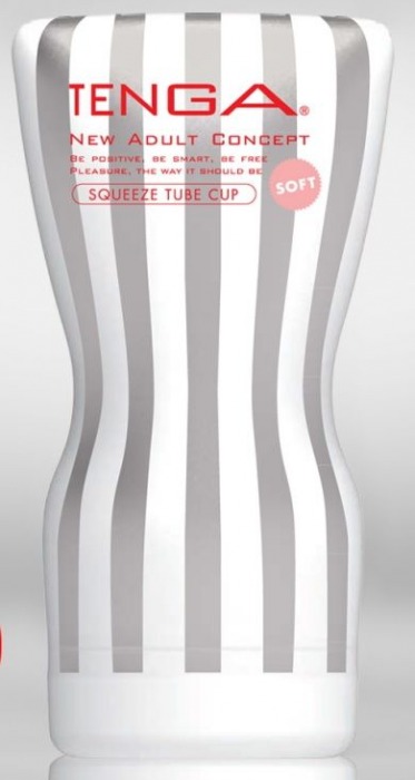 Мастурбатор TENGA Squeeze Tube Cup Soft - Tenga - в Химках купить с доставкой