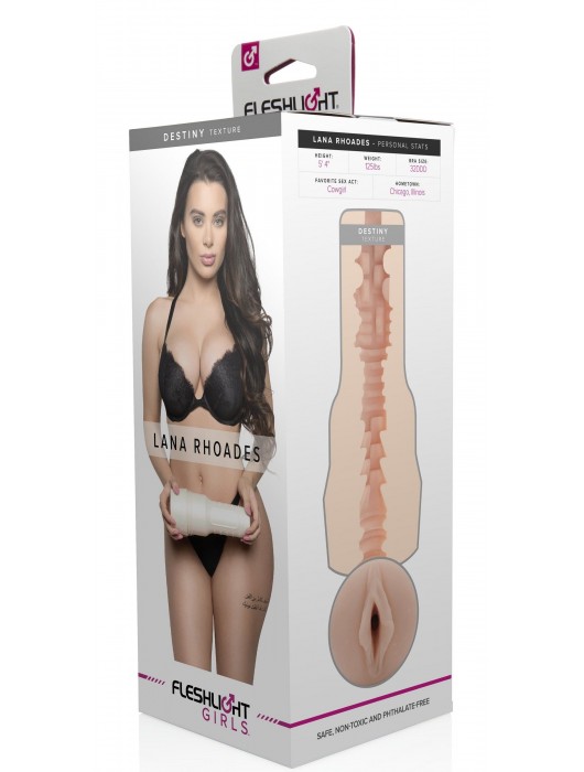 Мастурбатор-вагина Fleshlight Girls - Lana Rhoades Destiny - Fleshlight - в Химках купить с доставкой