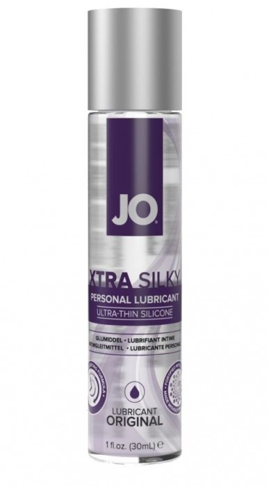 Лубрикант на силиконовой основе JO Xtra Silky - 30 мл. - System JO - купить с доставкой в Химках