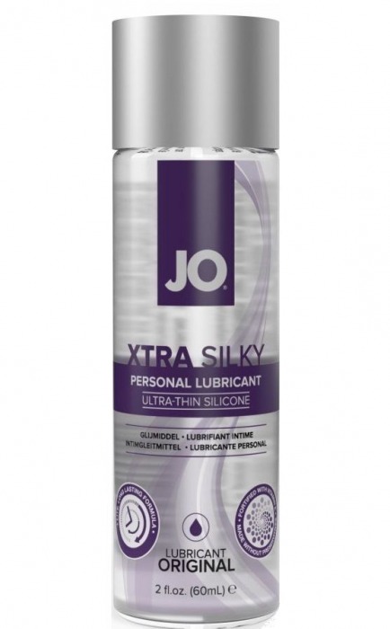 Лубрикант на силиконовой основе JO Xtra Silky - 60 мл. - System JO - купить с доставкой в Химках