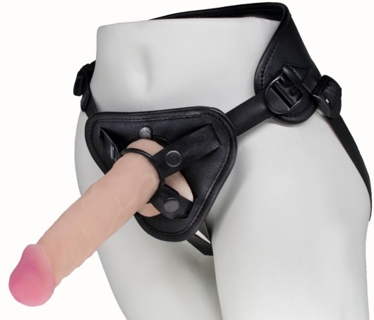 Пояс харнесс BEST UNI strap с 2 сменными насадками - 18,5 и 16 см. - LOVETOY (А-Полимер) - купить с доставкой в Химках