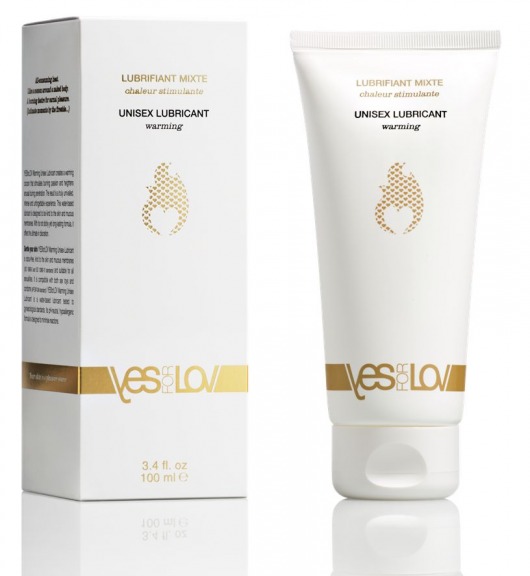 Лубрикант на водной основе с согревающим эффектом Warming Unisex Lubricant - 100 мл. - YESforLOV - купить с доставкой в Химках