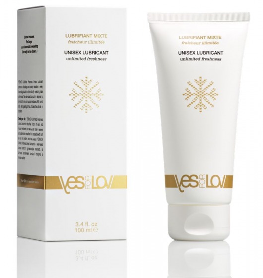 Лубрикант на водной основе с охлаждающим эффектом Unlimited Freshness Unisex Lubricant - 100 мл. - YESforLOV - купить с доставкой в Химках