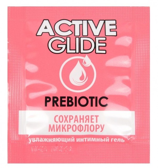 Лубрикант на водной основе Active Glide с пребиотиком - 3 гр. - Биоритм - купить с доставкой в Химках