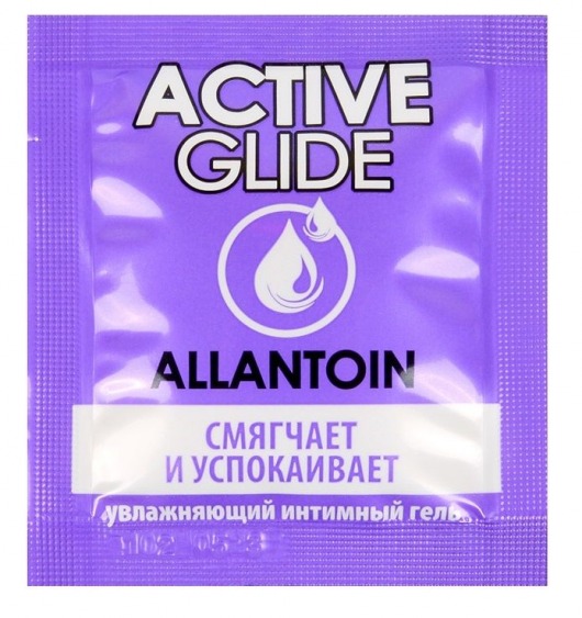Лубрикант на водной основе Active Glide с аллантоином - 3 гр. - Биоритм - купить с доставкой в Химках