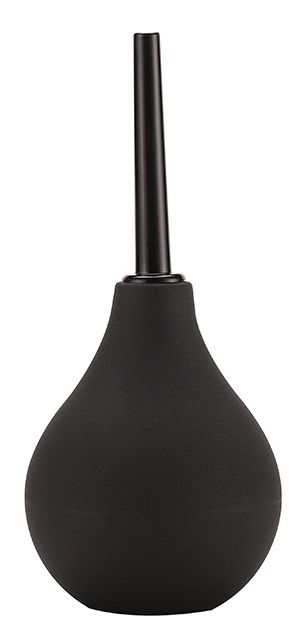 Черный анальный душ ANAL DOUCHE с прямым наконечником - Dream Toys - купить с доставкой в Химках