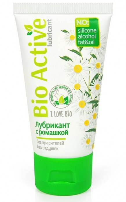 Гель-лубрикант на водной основе Bio Active - 50 гр. - Биоритм - купить с доставкой в Химках