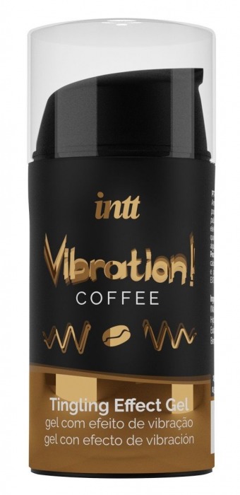 Жидкий интимный гель с эффектом вибрации Vibration! Coffee - 15 мл. - INTT - купить с доставкой в Химках