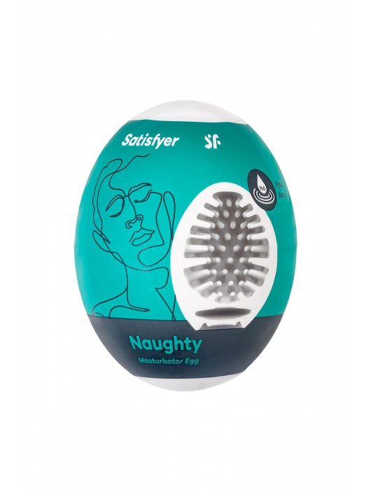 Мастурбатор-яйцо Satisfyer Naughty Mini Masturbator - Satisfyer - в Химках купить с доставкой