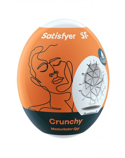 Мастурбатор-яйцо Satisfyer Crunchy Mini Masturbator - Satisfyer - в Химках купить с доставкой